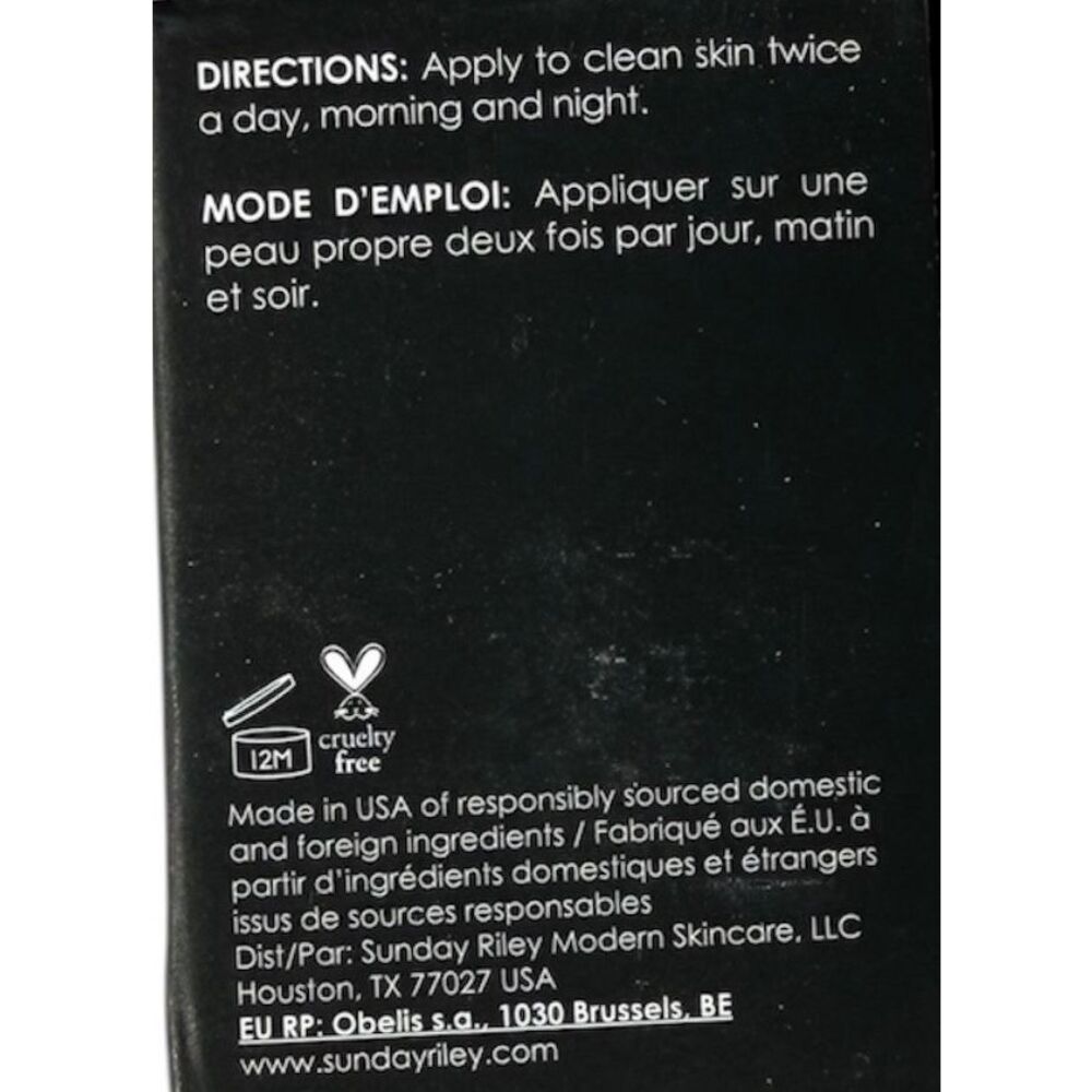 SUNDAY RILEY CEO C.E.O. Ice Aux Ceremides Blue Travel Size 0.3oz - Picture 6 of 6